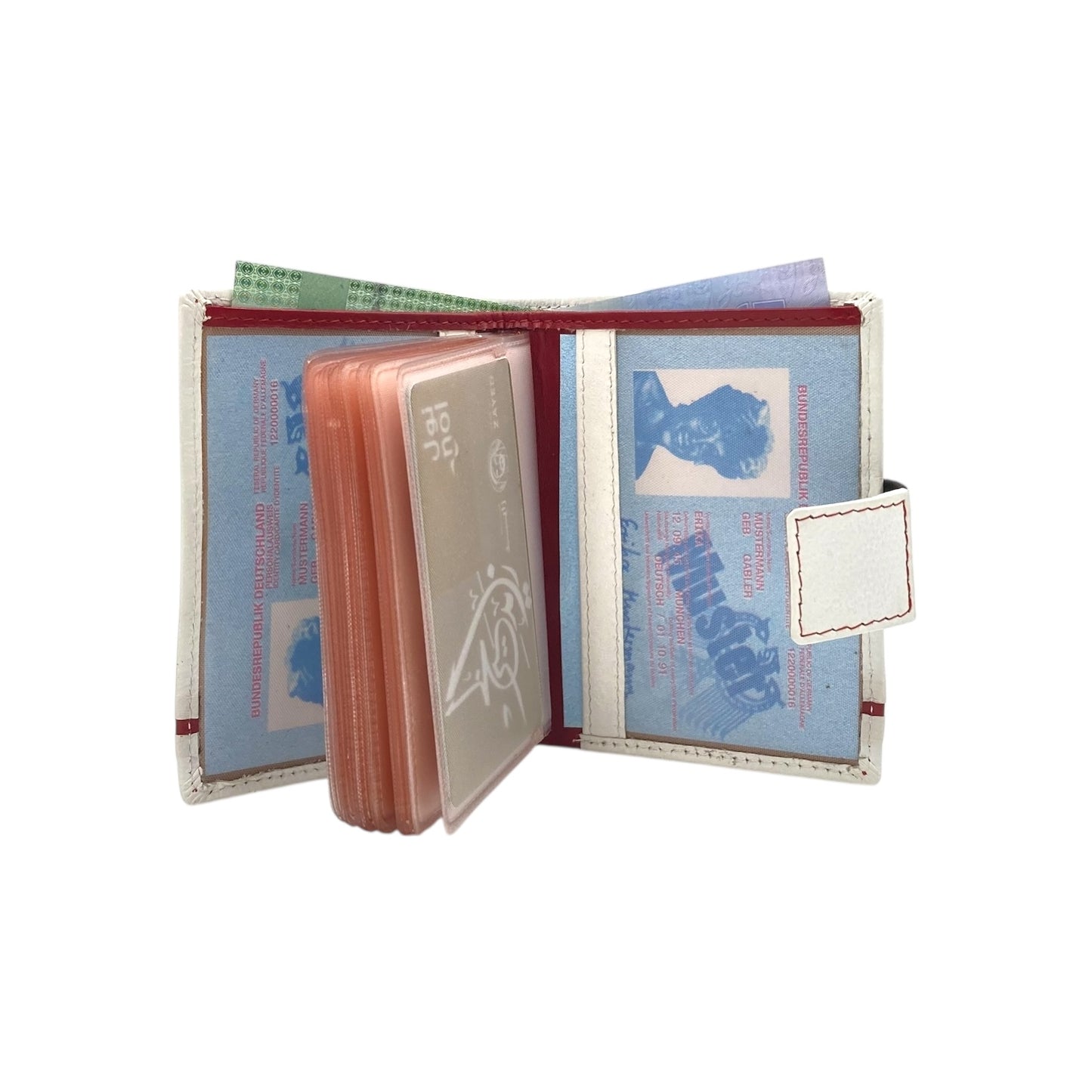 Compact Multiple Cards  & Cash Wallet # 1865NM [EL.LOOP]