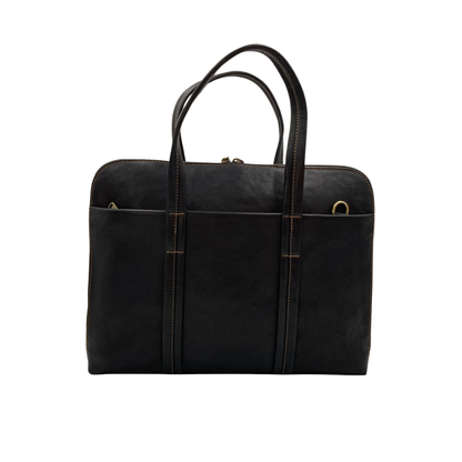 Expandable Leather Laptop Organiser Premium  # 2920