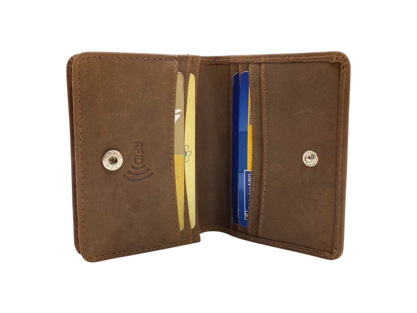 Business Cards & Credit Cards Wallet RFID # 1736L VIP.HUNTER