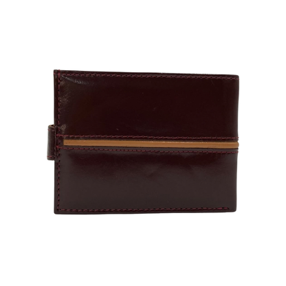 Classic Men's Waterproof Bifold Leather Wallet with Flip ID Window #1728L (C.L.)