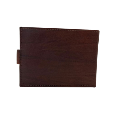 Antq, Smooth Leather Wallet With Inside Leather Lining # 1888L