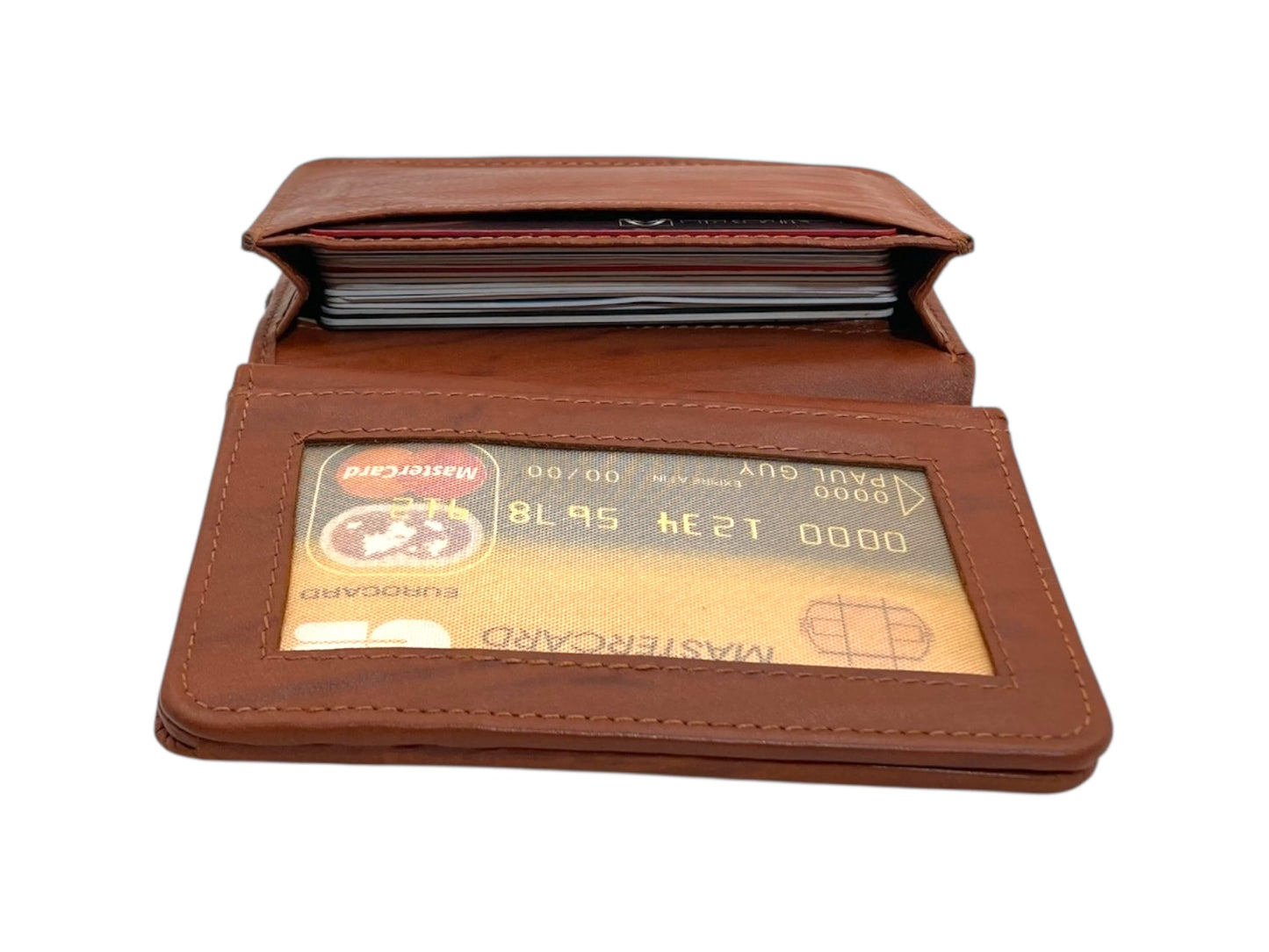 Compact Credit Cards & Cash Wallet With RFID # 4193A [ELASTIC]