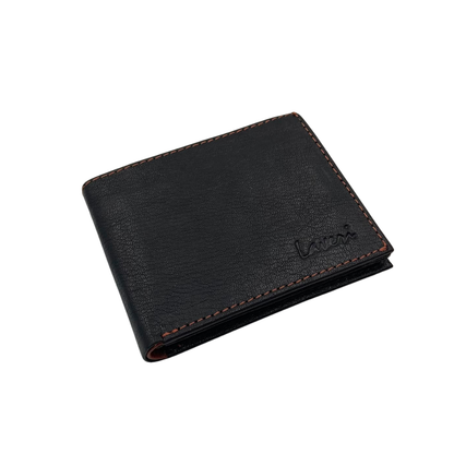 Mens Genuine Leather Mens wallet Leather Lined Bi fold Wallet For Men # 1426