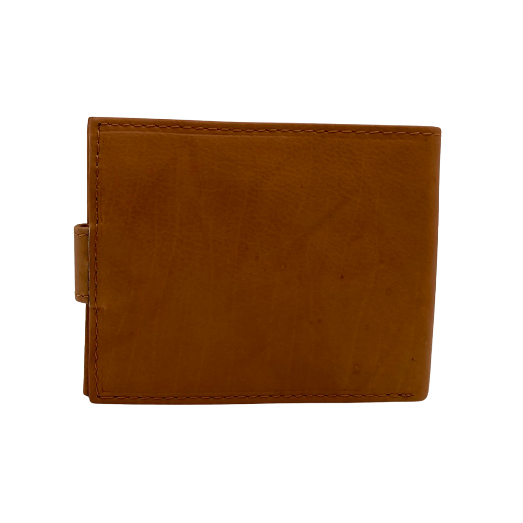 Antq, Smooth Leather Wallet With Inside Leather Lining # 1981CL