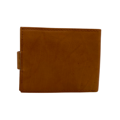Antq, Smooth Leather Wallet With Inside Leather Lining # 1981CL