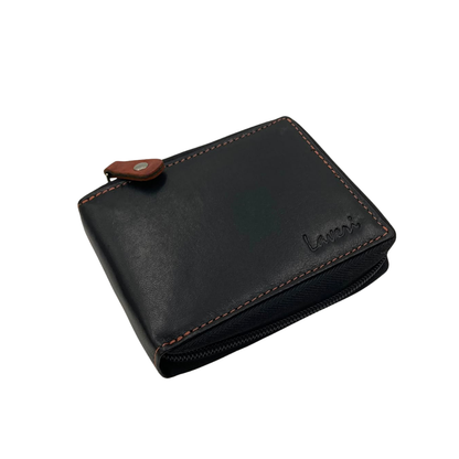 Fullzip leather mens Wallet #1426Z