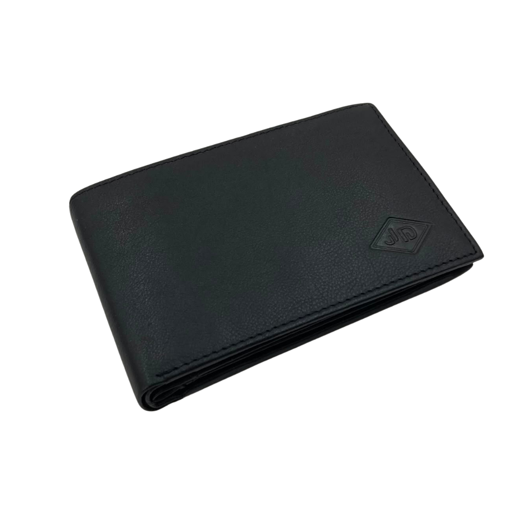 Antq, Smooth Leather Wallet With Inside Leather Lining # JD-690A