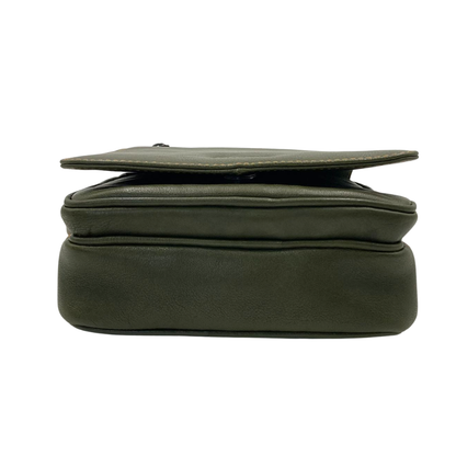 Leather Crossbody/Messenger Bag # 2353Z