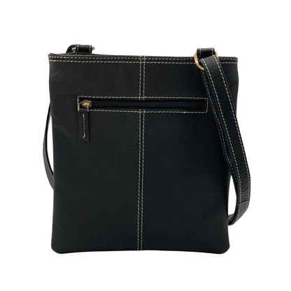 Leather Crossbody/Messenger Bag # 2862