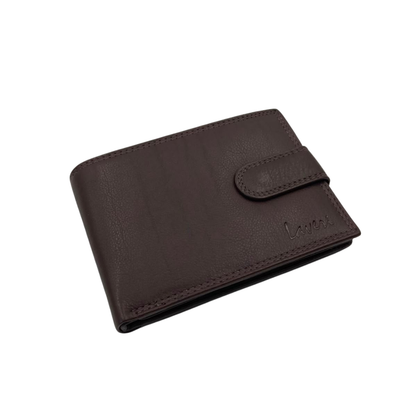Antq, Smooth Leather Wallet With Inside Leather Lining  # 1510L
