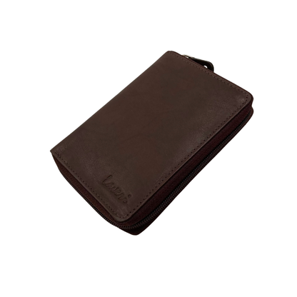 Fullzip leather mens Wallet #618CZ