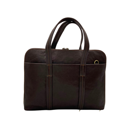 Expandable Leather Laptop Organiser Premium  # 2920