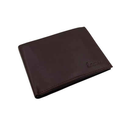 Antq, Smooth Leather Wallet With Inside Leather Lining # 1886C