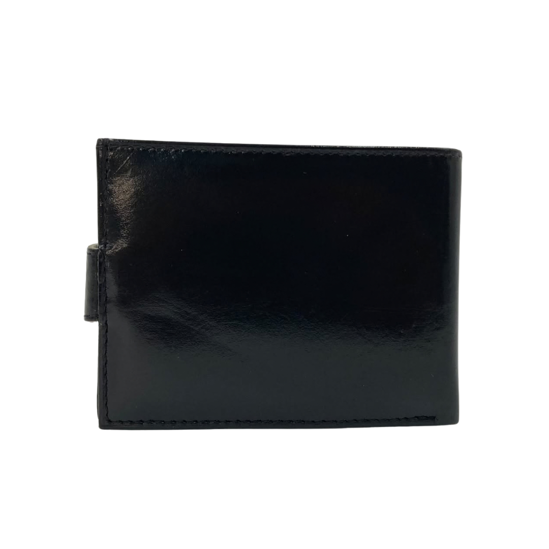 Classic Men's Waterproof Bifold Leather Wallet with Flip ID Window #1729 L