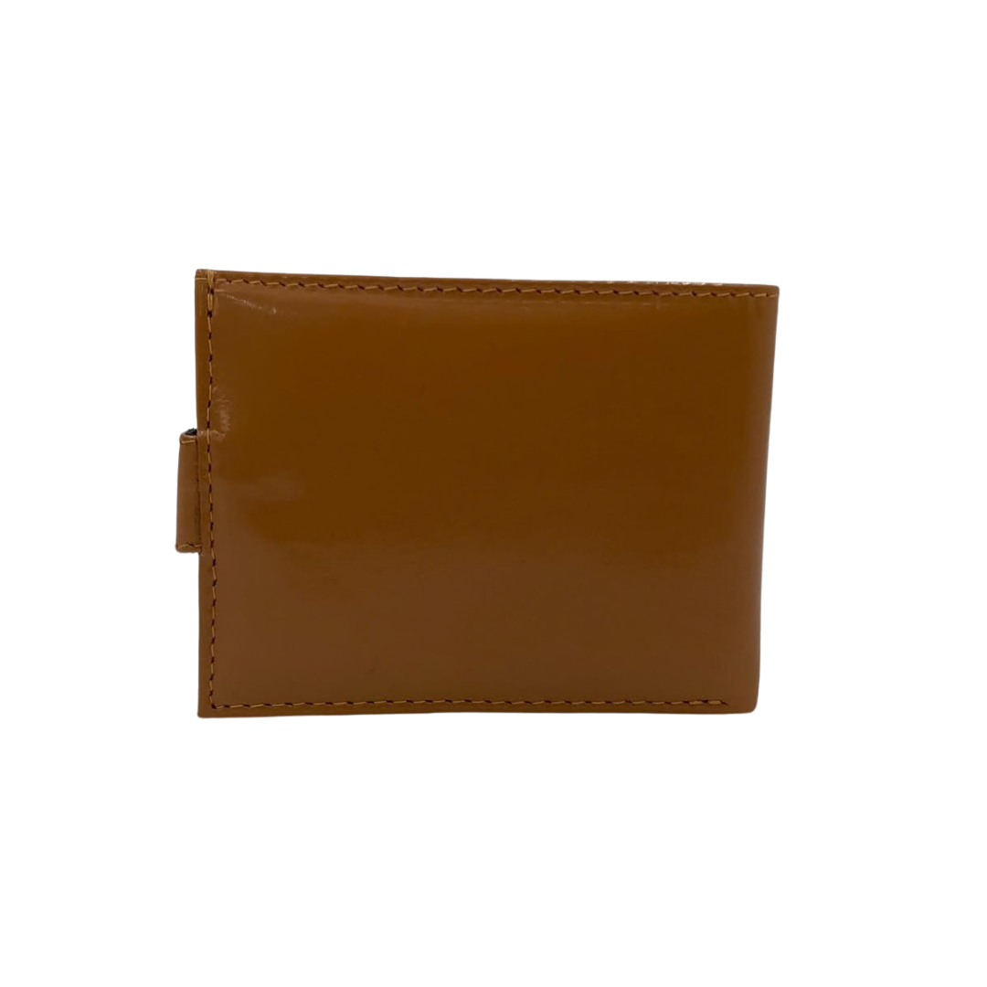 Classic Men's Waterproof Bifold Leather Wallet with Flip ID Window #1729 L
