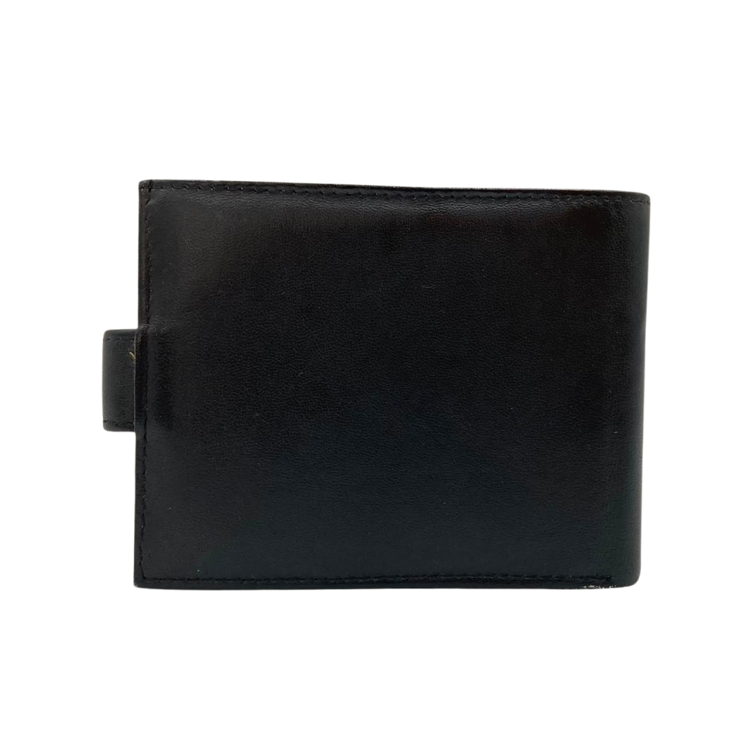 Mens Genuine Leather Mens wallet Leather Lined Bi fold Wallet For Men # 1261L
