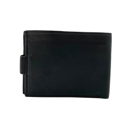 Mens Genuine Leather Mens wallet Leather Lined Bi fold Wallet For Men # 1326L