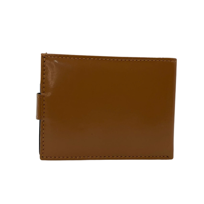 Classic Men's Waterproof Bifold Leather Wallet with Flip ID Window #1728L