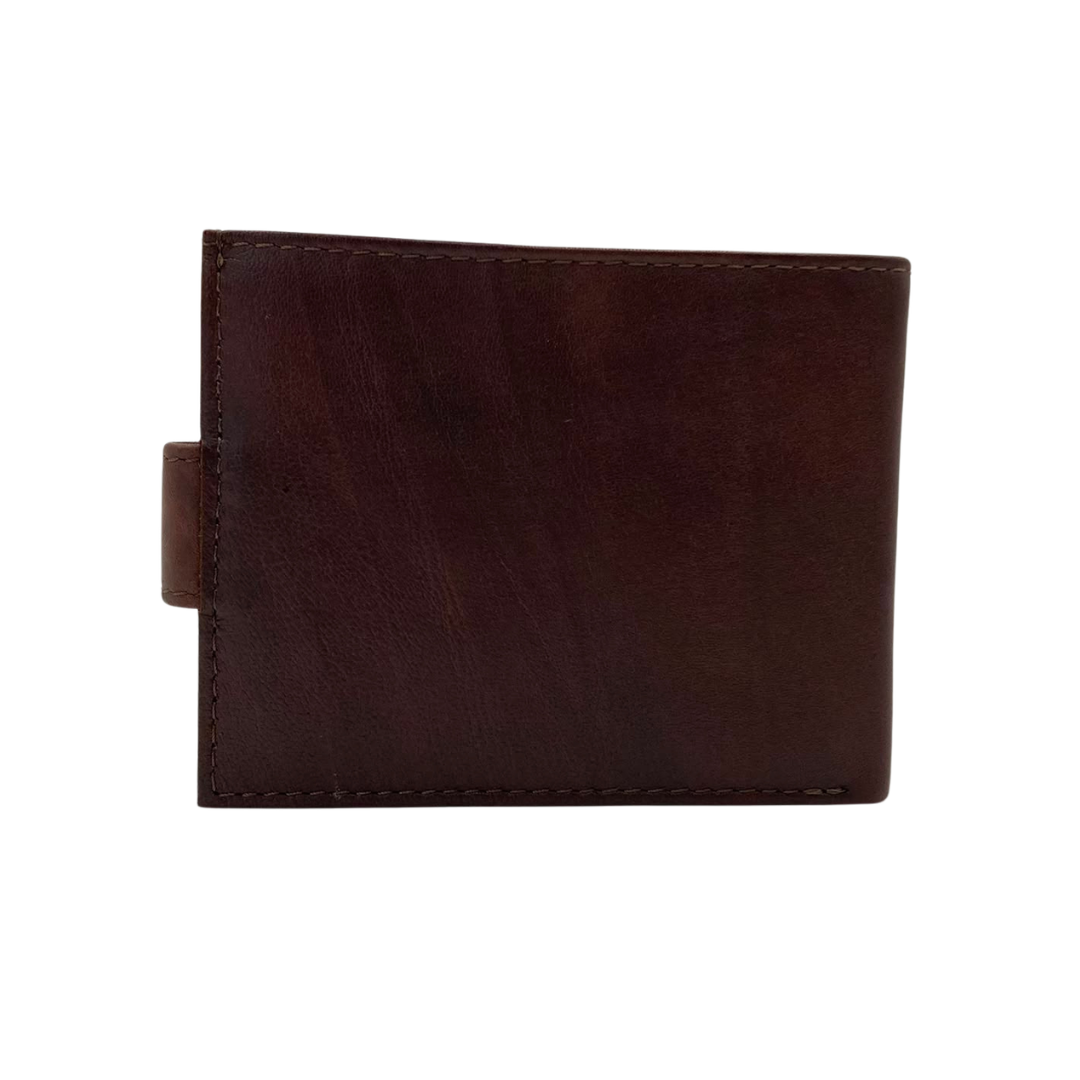Antq, Smooth Leather Wallet With Inside Leather Lining # 1699L