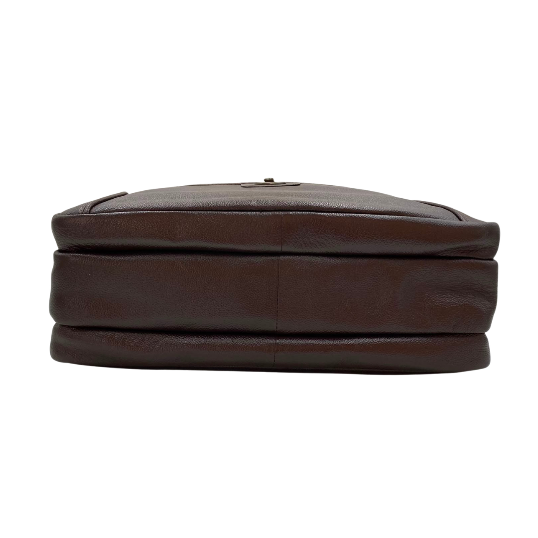 Expandable Leather Laptop Organiser Premium  # 2818