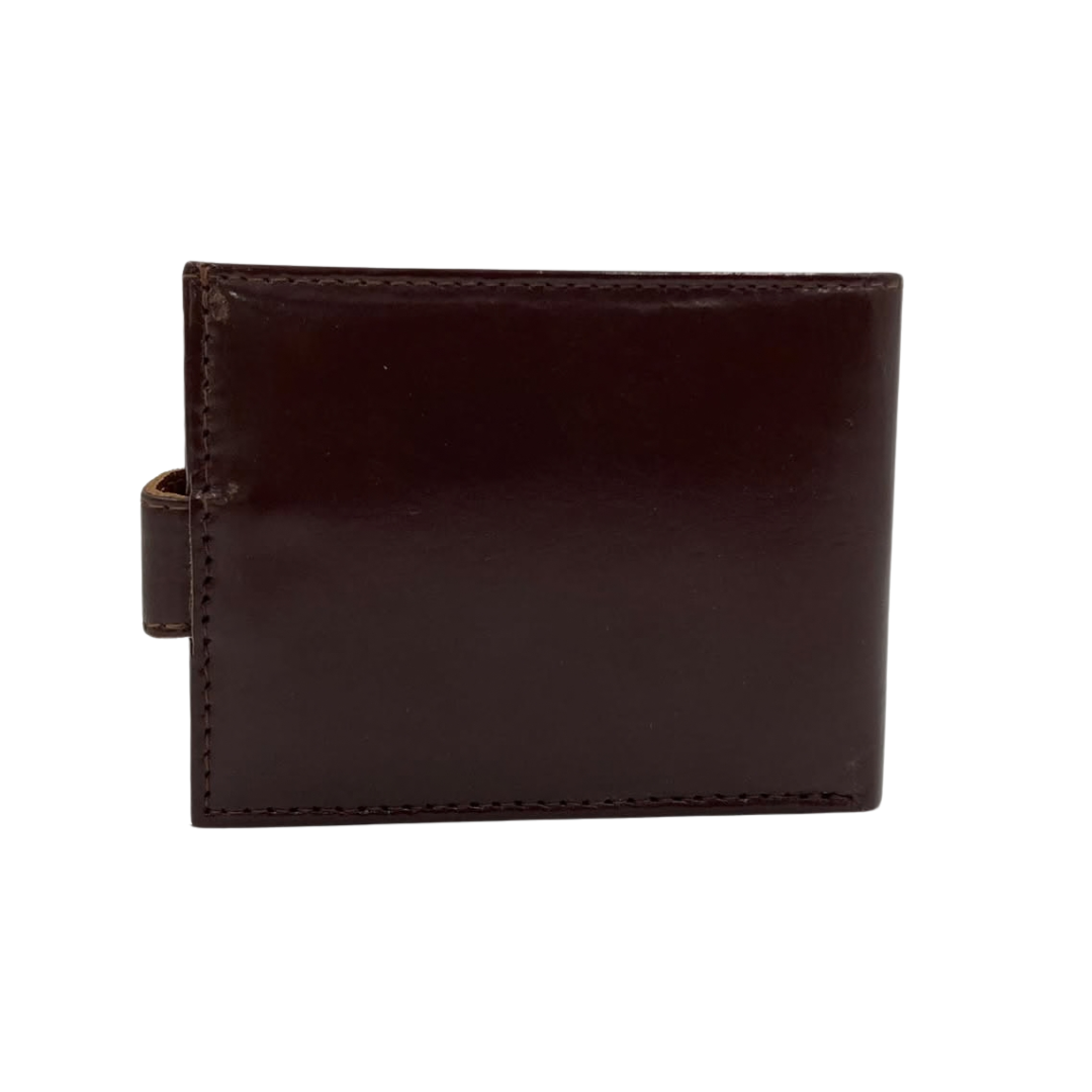 Classic Men's Waterproof Bifold Leather Wallet with Flip ID Window #1729 L