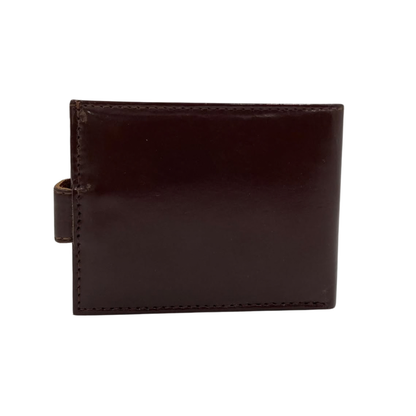 Classic Men's Waterproof Bifold Leather Wallet with Flip ID Window #1729 L