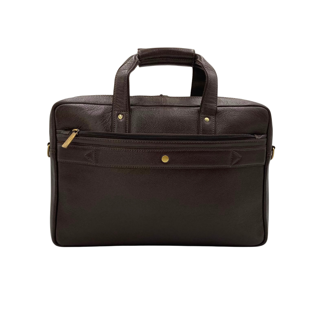 Expandable Leather Laptop Organiser Premium  # 2816