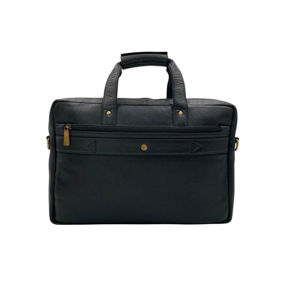 Expandable Leather Laptop Organiser Premium  # 2816
