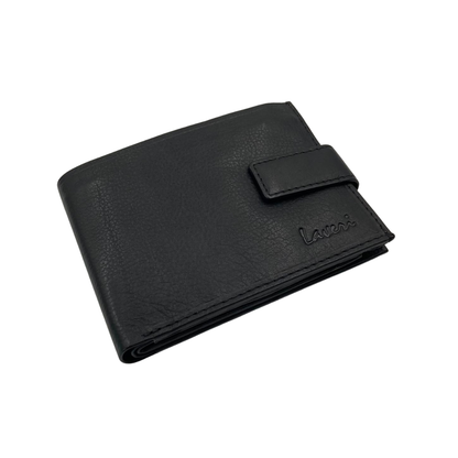 Antq, Smooth Leather Wallet With Inside Leather Lining # 1888L