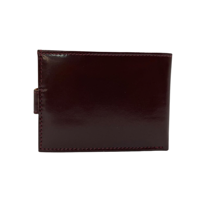 Classic Men's Waterproof Bifold Leather Wallet with Flip ID Window #1728L