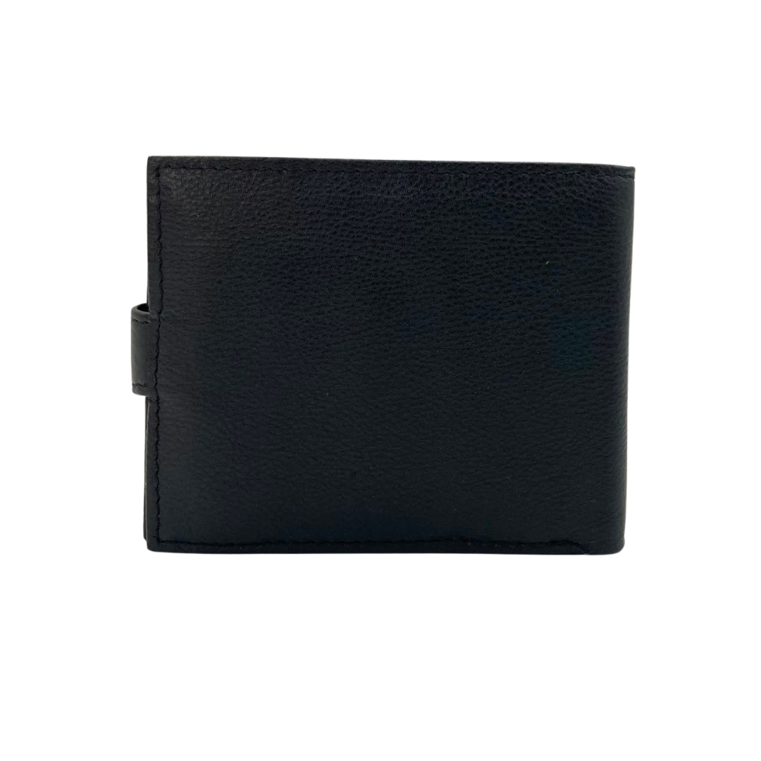 Mens Genuine Leather Mens wallet Leather Lined Bi fold Wallet For Men # JD 2007