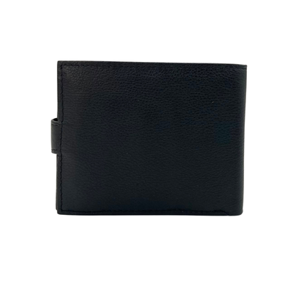 Mens Genuine Leather Mens wallet Leather Lined Bi fold Wallet For Men # JD 2007