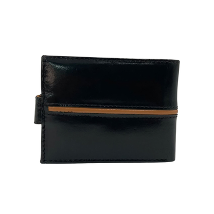 Classic Men's Waterproof Bifold Leather Wallet with Flip ID Window #1729 L (C.L.)