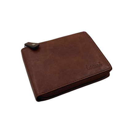 Fullzip leather mens Wallet #1406CZ