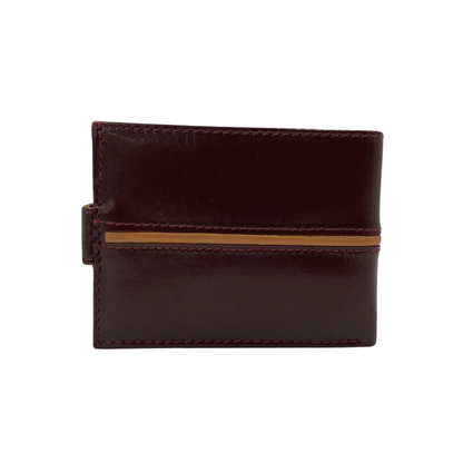 Classic Men's Waterproof Bifold Leather Wallet with Flip ID Window #1729 L (C.L.)