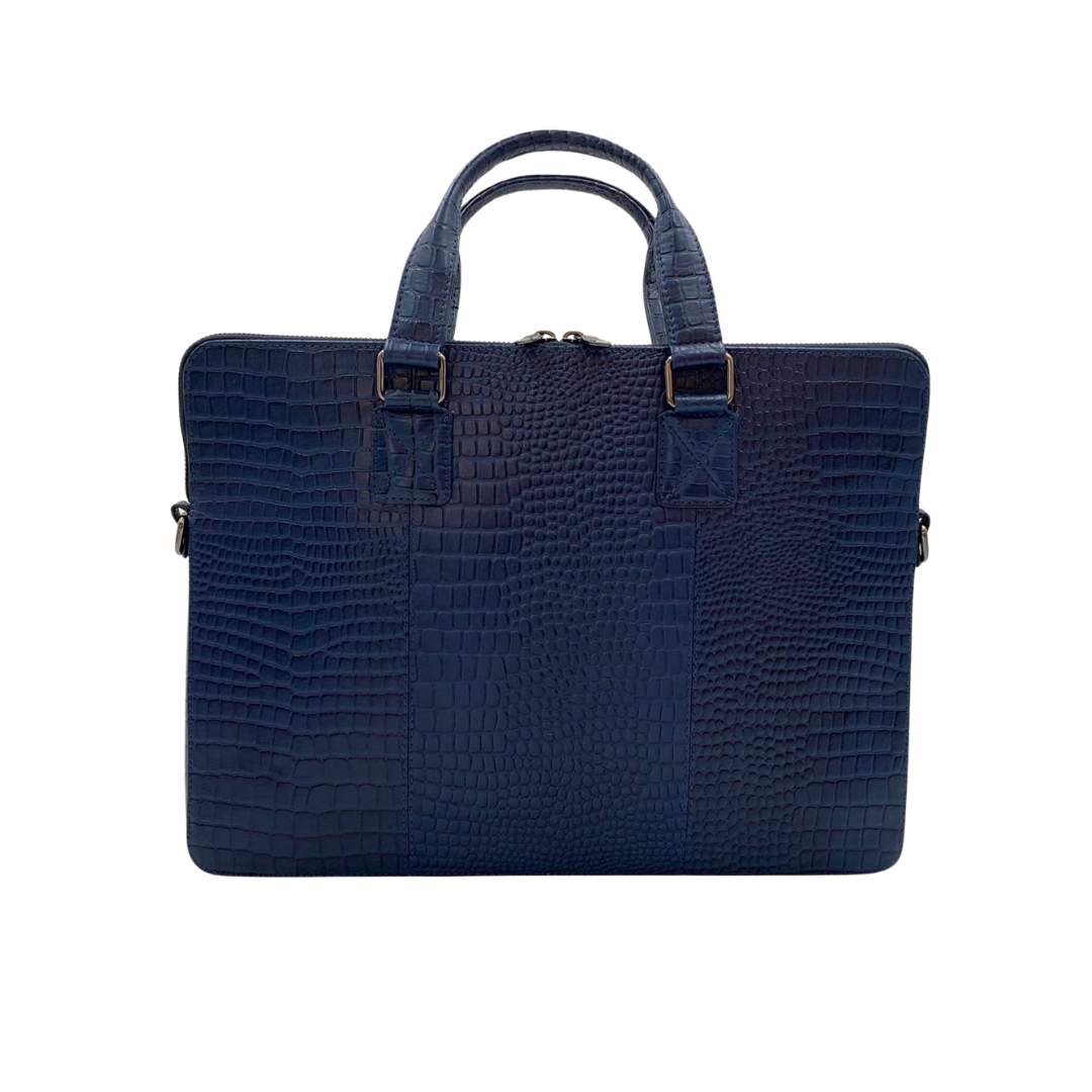 Expandable Leather Laptop Organiser Premium  # 2857S