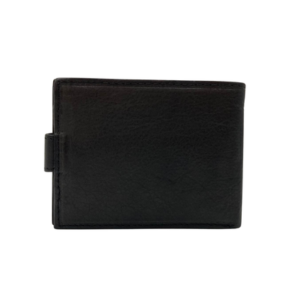 Mens Genuine Leather Mens wallet Leather Lined Bi fold Wallet For Men # 1981L