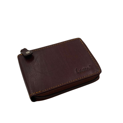 Fullzip leather mens Wallet #1756Z