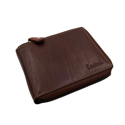 Fullzip leather mens Wallet #1406CZ