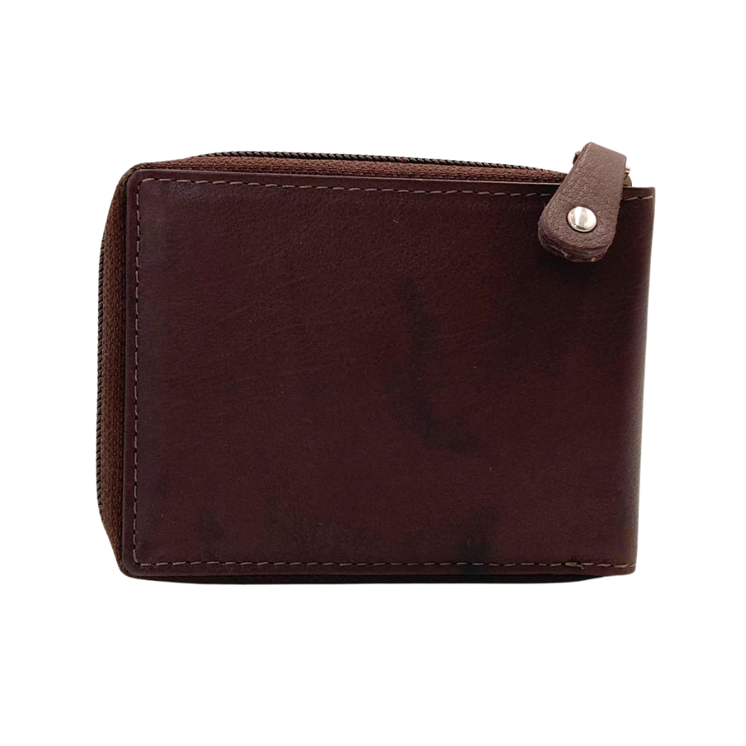 Fullzip leather mens Wallet #1116CZ