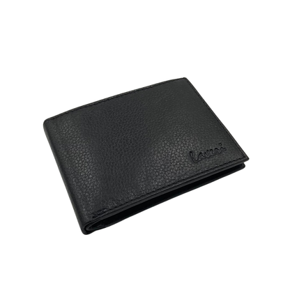 Mens Genuine Leather Mens wallet Leather Lined Bi fold Wallet For Men # 1013
