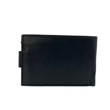 Mens Genuine Leather Mens wallet Leather Lined Bi fold Wallet For Men # 1020L