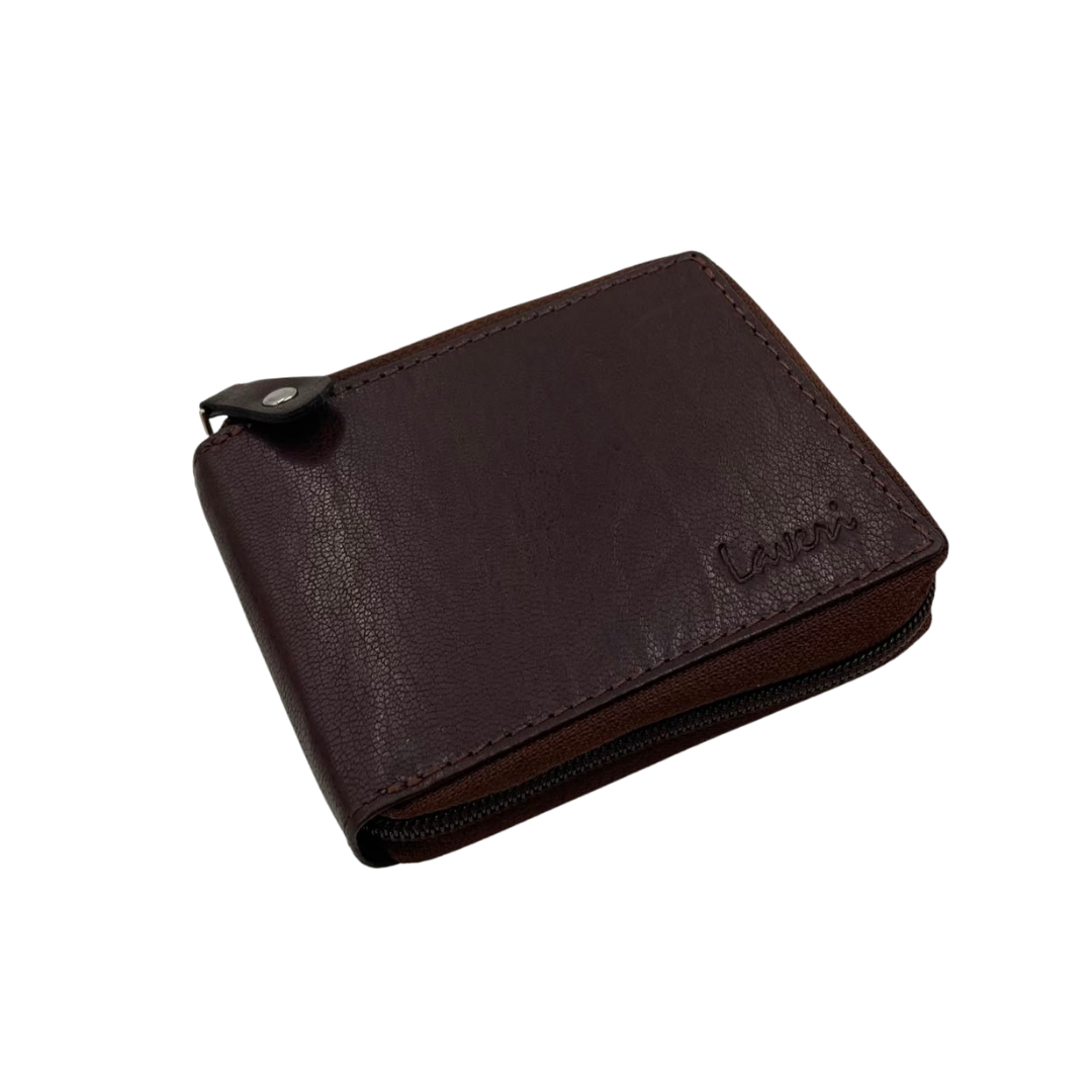 Fullzip leather mens Wallet #1426Z