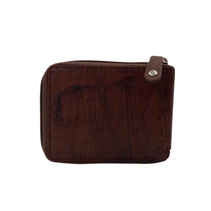 Fullzip leather mens Wallet #1541Z