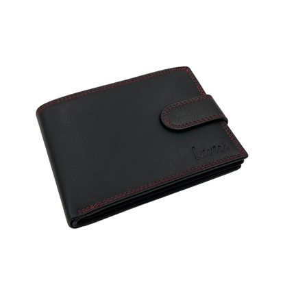 Antq, Smooth Leather Wallet With Inside Leather Lining  # 1510L