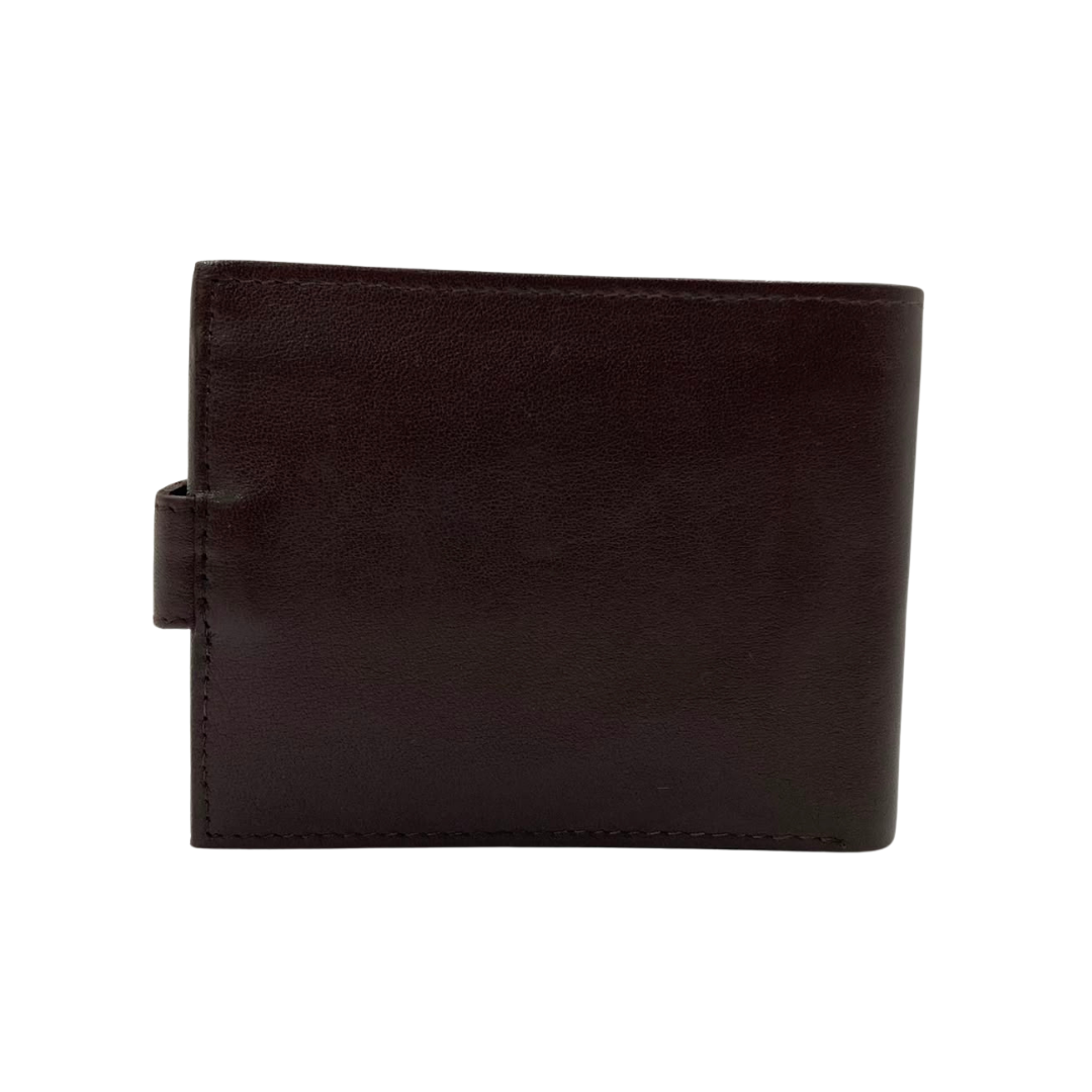 Antq, Smooth Leather Wallet With Inside Leather Lining # 1005L