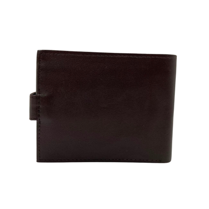 Antq, Smooth Leather Wallet With Inside Leather Lining # 1005L