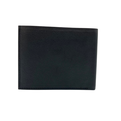 Mens Genuine Leather Mens wallet Leather Lined Bi fold Wallet For Men # 797FC