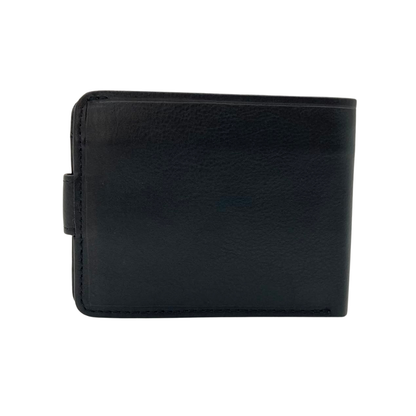 Mens Genuine Leather Mens wallet Leather Lined Bi fold Wallet For Men # 4094L