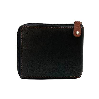 Fullzip leather mens Wallet #1261Z